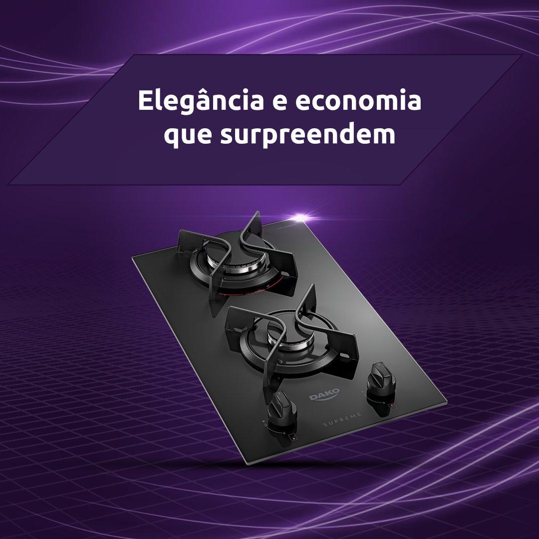 Cooktop a Gás 2 Bocas