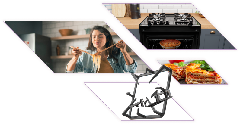 Fogão de Embutir 4 Bocas Preto com Mesa de Vidro e Timer Digital Dako Diplomata Grill Bivolt