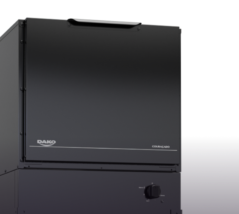 Forno industrial preto Dako Couraçado